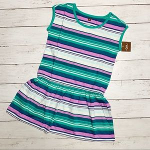 NWT Tea Collection Striped Short Sleeve Dress